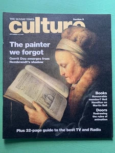 CULTURE mag 10-September-2000 Gerrit Dou Dougray Scott Emilia Fox Tom Tom Club - Picture 1 of 2
