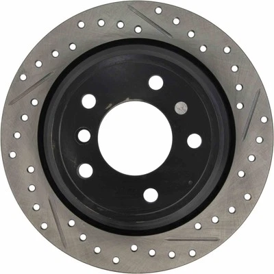 Replacement Rear Left Disc Brake Rotor for 1996-2003 BMW 525i, 528i, 530i, 540i - Image 1 of 4