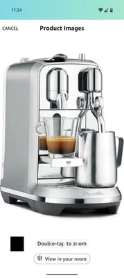 Breville Nespresso Creatista Single Espresso Machine  BNE800 BSSUSC  - Image 1 of 4