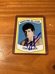 1982 Wrestling All Stars Tony Garea Autograph Rookie Card Series B - Picture 1 of 2