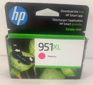 HP 951XL Magenta Ink Cartridge High Yield OfficeJet Pro 8600, 8100 - Exp 01/2024 - Picture 1 of 3