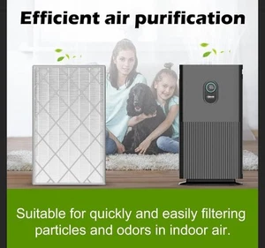 2 Pack HE601 Filter for Shark Air Purifier 6 (HE601 & HE602), HE6FKPET, HE6FKBAS - Picture 1 of 6
