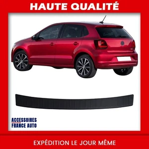 PROTECTION DE PARE-CHOCS ARRIÈRE NOIRE ABS POUR VW POLO VI HB (2016-2021) - Imagen 1 de 7