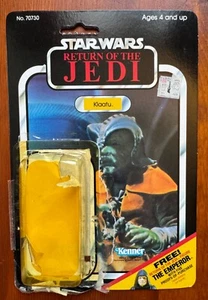 Klaatu Cardback w/bubble Vintage Star Wars ROTJ 1983 - Picture 1 of 4