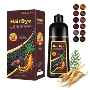 Champú tinte 3 en 1, color café, dura 3-4 sem, 500 ml, unisex. - Picture 1 of 12