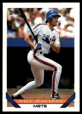 1993 Topps #578 Dave Magadan New York Mets - Image 1 of 2