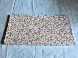 Scatola regalo extra large vintage fiori rosa lenzuola piatte floreali - Foto 1 di 2