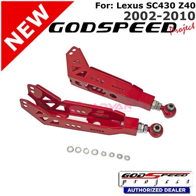 Adj Rear Control Arm Spherical Bearing Camber For SC430 02-10 Godspeed# AK-278-E - Image 1 of 4