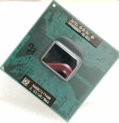 Intel Core 2 Duo T9400 2.53 GHz 6M 1066 MHz Socket P SLGE5 Laptop CPU Processor - Bild 1 von 4