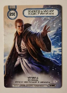 Star Wars Destiny Heightened Awareness #102 Alternate Full Art Promo No Dice NM - Picture 1 of 1