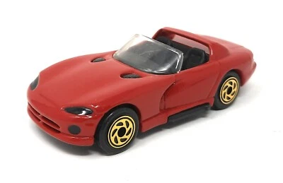 Matchbox Superfast Dodge Viper RT 10 ruote oro rosso piastra base Thailandia MBX - Immagine 1 di 2