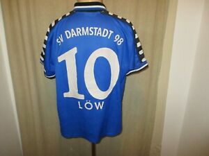 SV Darmstadt 98 FILA Heim Trikot 1999/00 "göbel & partner" + Nr.10 Löw Gr.S- M