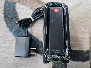MOTOROLA Surfboard Modem Model SB6182 w/ Power Supply - Picture 1 of 6