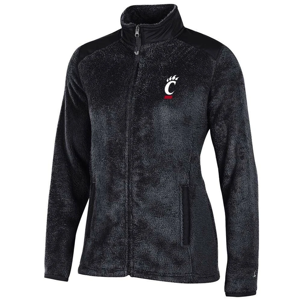 Chaqueta ráfaga Cincinnati Bearcats NCAA cremallera completa logotipo del equipo para mujer de Champion Foto 1 de 1
