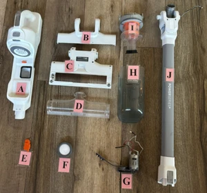 Ersatzteile für Black+Decker Powerseries 20V Stielstaubsauger BHFEA520J (R) - Bild 1 von 21