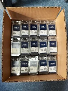 Crucial 20x 8GB 2Rx8 PC3L-12800S DDR3L 1600Mhz SODIMM Notebook Memory 160G 1.35V - Picture 1 of 8