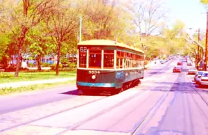 ORIGINAL KODACHROME SLIDE SEPTA PETER WITT #8534 CHESTER AV - 45 ST APR 24, 1994 - Picture 1 of 1