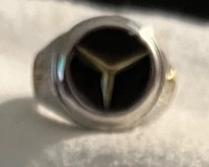 Anello Mercedes-Benz Unisex Acciaio Inox Misura 8 - Foto 1 di 3