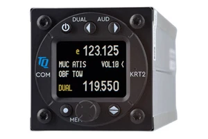 Radiotelefon TQ KRT2-S (dawniej. Dittel), siatka 8,33 kHz, energooszczędne radio lotnicze KRT - Zdjęcie 1 z 7