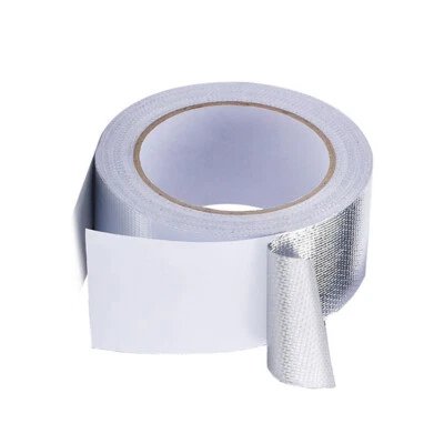 Car Exhaust Pipe Heat Shield Wrap Insulation Tape Turbo Glass Fiber Cloth 1Roll - Image 1 of 4