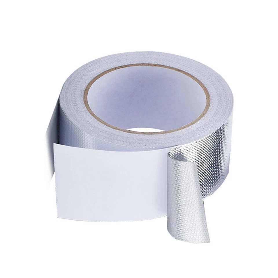 Car Exhaust Pipe Heat Shield Wrap Insulation Tape Turbo Glass Fiber Cloth 1Roll - Image 1 of 4