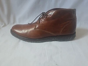 Johnston & Murphy Copeland Boots Mens 9.5M Brown Oiled Full Grain Leather 251870 - Picture 1 of 12