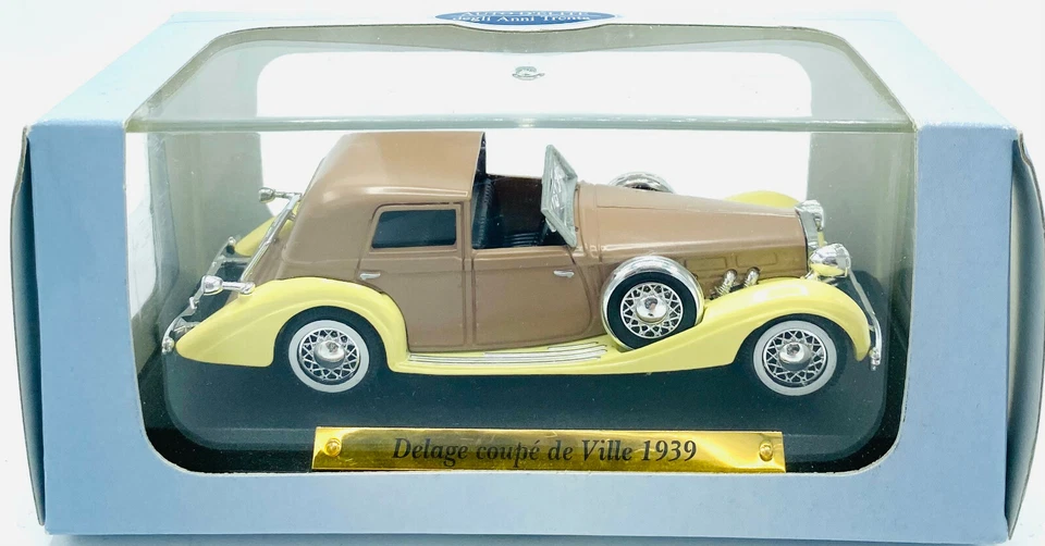 EBOND Auto D' Elite - Delage Coupé De Ville - 1939 - Die cast - 1:43 - 0191 - Immagine 1 di 1