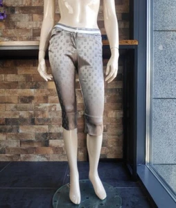 Roberto Cavalli - Just Cavalli Authentic Cropped Pants with Logo Unworn 42 IT - Picture 1 of 22