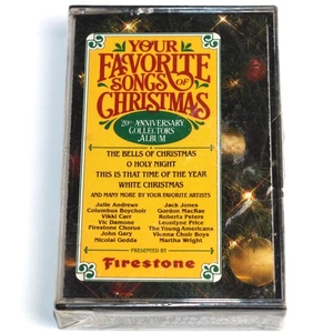 Your Favorite Songs of Christmas (Cassette Tape 1988) Holiday Music NEW SEALED - Picture 1 of 4