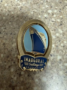 DCL Cruise Line Fantasy Inaugural Sailings 2012-2013 Spinner LE Disney Pin - Picture 1 of 2