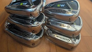 TaylorMade M2 US Iron Set 6pcs 5-9, PW REAX 88 HL Steel Flex S - Picture 1 of 6