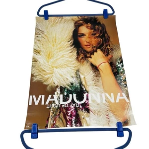 Vintage 90s Madonna Ray Of Light Poster 1998 Album Promo Warner Bros USA Maverick - Bild 1 von 13