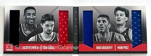 2013-14 Panini Libretto Preferito Quad Maglia Pippen Kukoc Daugherty Prezzo /199 - Foto 1 di 2