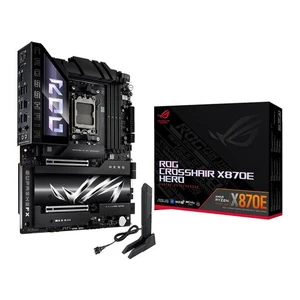 ASUS ROG Crosshair X870E HERO ATX Płyta główna AMD X870E Chipset AM5 Socket HDMI - Zdjęcie 1 z 12