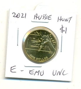 2021 Australia Post $1 Great Aussie Coin Hunt 2 Letter " E " EMU - Picture 1 of 2
