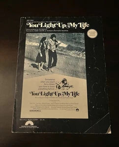 1977 You Light Up My Life Noten Joe Brooks Debby Boone guter Zustand - Bild 1 von 6