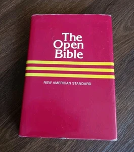 Rare New American Standard Bible "The Open Bible Edition" Thomas Nelson (1979) - Picture 1 of 9