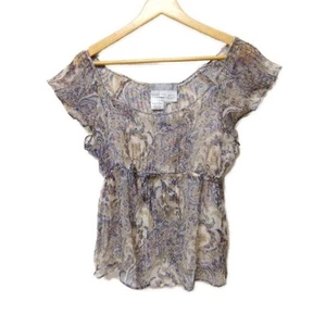 Auth Max Mara - Cream Navy Multi Women's Cutsew - Picture 1 of 6