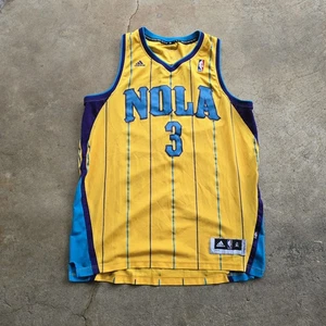 Vtg NOLA NBA Adidas Chris Paul New Orleans/Charlotte Hornets Jersey Size XL - Picture 1 of 4