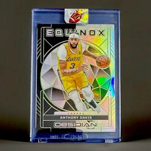 ANTHONY DAVIS - 2023-24 OBSIDIAN EQUINOX #15 - ELECTRIC ETCH SILVER - SP 6/25! - Picture 1 of 3