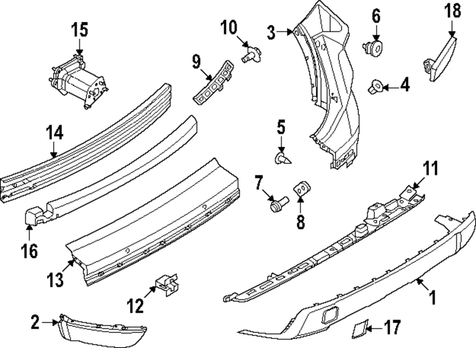 Extensión de cubierta original Nissan 85025-6RZ0B Foto 1 de 1