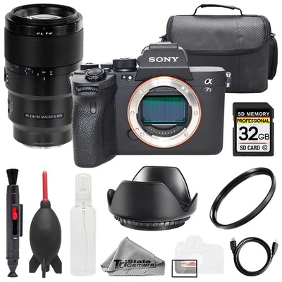 Sony a7S III + FE 90 мм f/2.8 макро G OSS объектив + 32GB + сумка + УФ-фильтр - базовый набор - Изображение 1 из 4