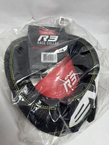 EVS R3 Youth Kart MX Race Collar Black Red Low Profile Washable Cover - Picture 1 of 3