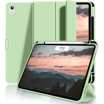 iPad Case Trifold Pencil Holder Cover For Air 11 Pro 11" 12.9" Air 4 5 Pro 13 M4 - Image 1 of 4