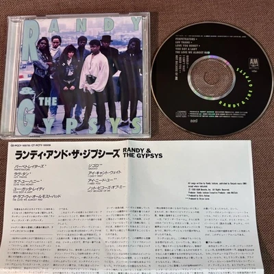 RANDY & THE GYPSYS s/t JAPAN CD PCCY-10078 JPN INSERT 1989 issue Randy Jackson - Image 1 of 4
