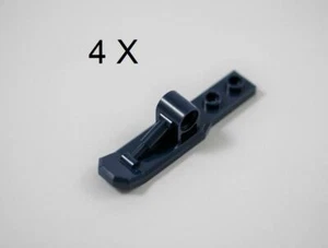 LEGO® Dark Blue Helicopter Landing Ski 1 x 6 with Pin Hole Design ID 15540 - Picture 1 of 6