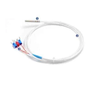 1/2/3M PT100 Temperature Sensor Thermocouple Stainless Steel probe telflon - Picture 1 of 7