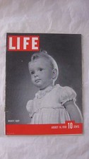 Vintage Life Magazine August 14th 1939 Busiest Baby Cover Publisher Time   mg849