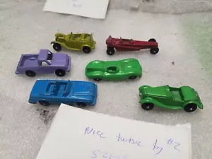 Vintage Toostie Toys Cars Lot Truck MG Mercedes Drag Race 50's Roadster jalopy! - Picture 1 of 8