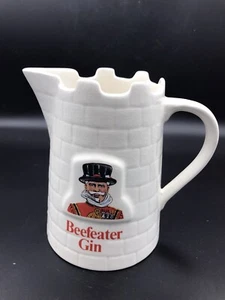 Vintage Beefeater Gin Pub Jug Water Pitcher Barware Ceramic Wade PDM England 6” - Picture 1 of 4